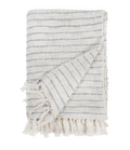 LA-4400-IBG-69 60x90 Jojo Oversized Throw, Ivory  & Blue