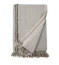 LA-4700-IMS 60x90 Jagger Oversized Throw, Ivory & Moss