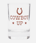 FEGL250305 "Cowboy Uo" Shot Glass