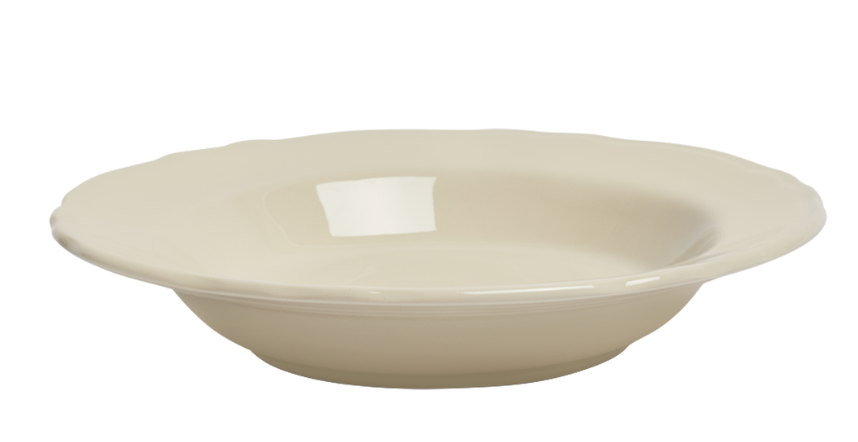 FEST250219 12.75oz Scalloped White Soup Bowl