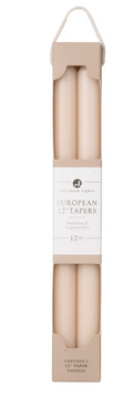 72899 12" tapers Cream