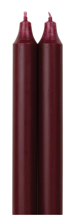 72884 12" tapers bordeaux