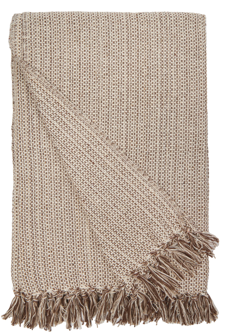 LA-4600-WL-69 60x90 Julian Oversized Walnut Throw
