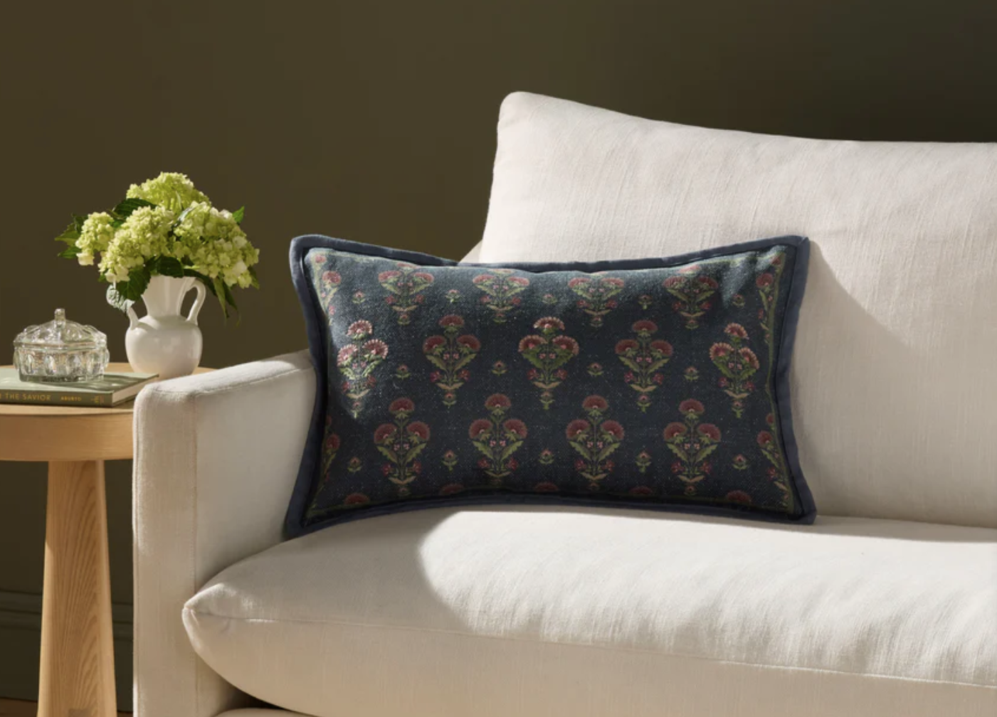 13X21 Marigold Blue & Multi Pillow
