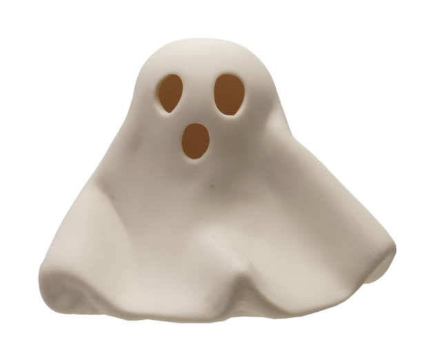 Stoneware Bisque Ghost w/ LED Light