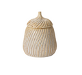 Tan Sweet Birch Canister 7"x9"