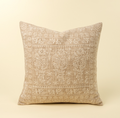 01-8864 20x20 Nisha Embroidered Pillow Ivory