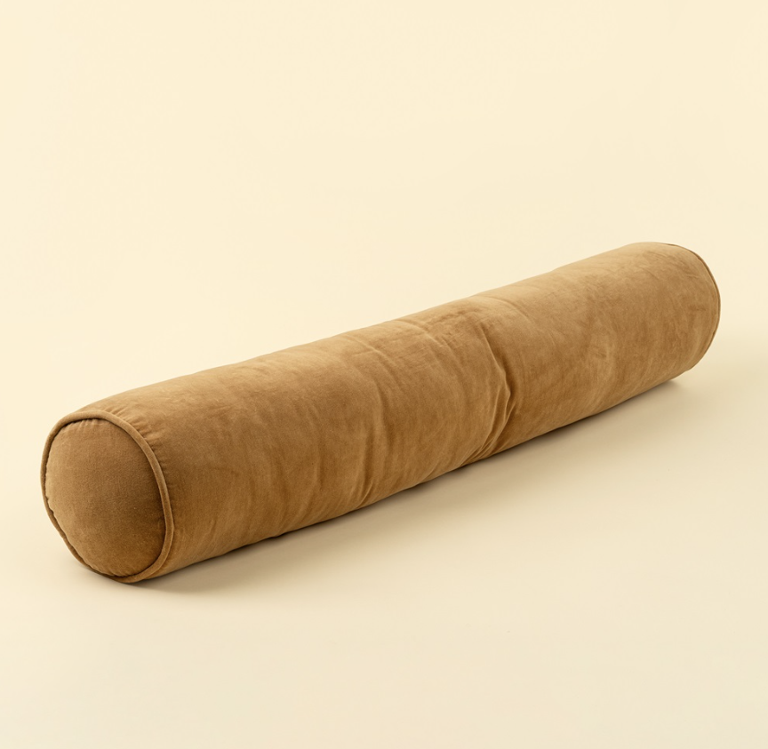01-8683 Vera Velvet Long Bolster, Gold
