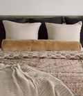 01-8683 Vera Velvet Long Bolster, Gold