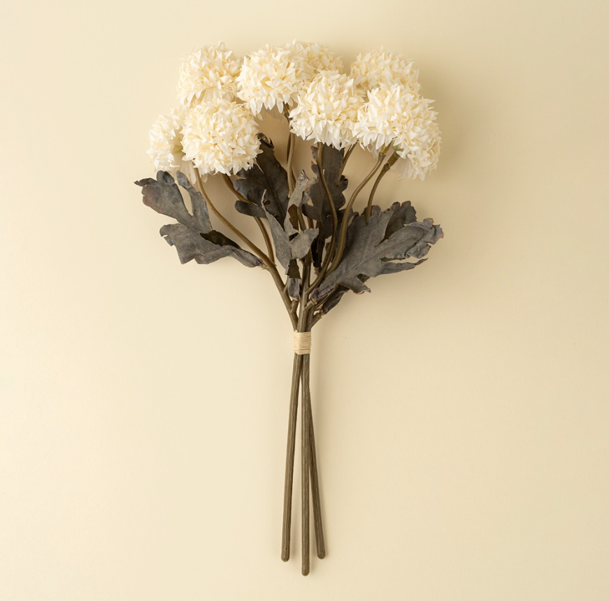 01-8608 11" Moriandi Bloom Bouquet Cream