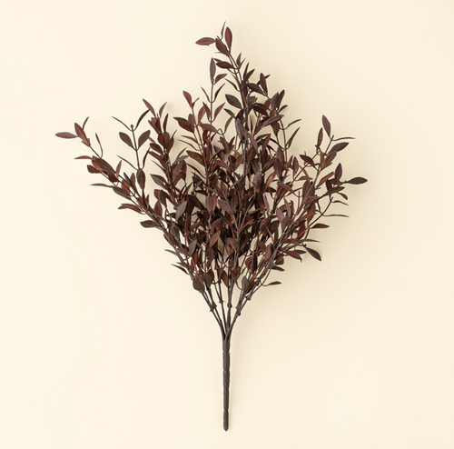 01-8489 18" Willow Leaf Spray Plum