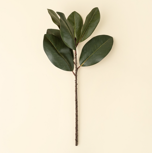 01-8463 22" Magnolia Leaf Branch