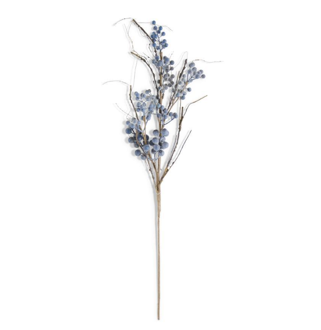 54311A 32" Powdered Concord Grape Branch