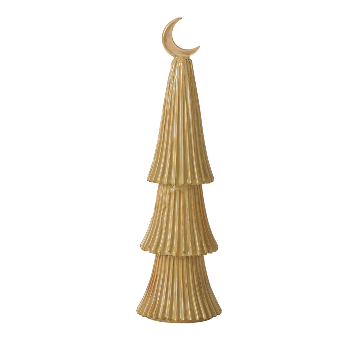 Yellow Village Tree w/ Crescent Moon