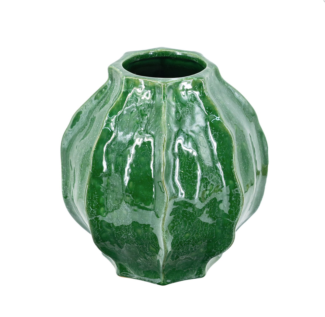 C8463 Green Ridge Ceramic Vase