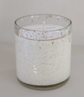 Bubble/Flecked Candle Coconut and Lime