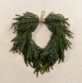 24" Mini Pinecone and Pine Knotted Wreath