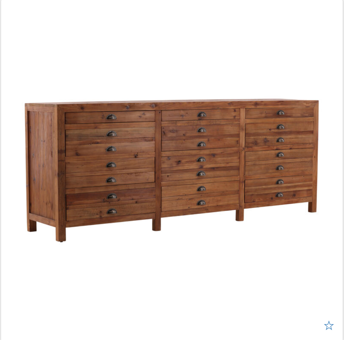 84223N Natural Apothecary Chest