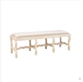 61055LT Cream Romeo Bench