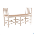 61072LT Cream Palm Bench