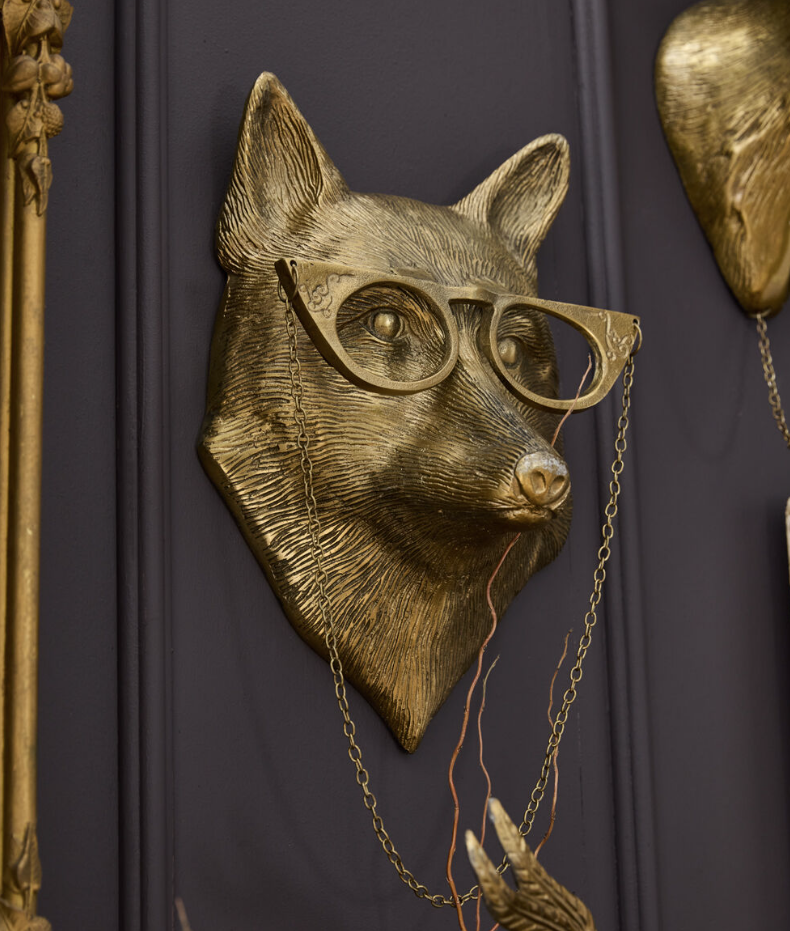 75103 Classy Animal Wall Mount , Frankie