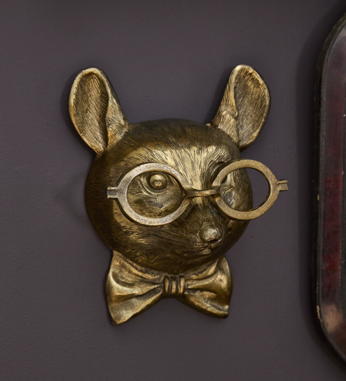 75103 Classy Animal Wall Mount , Frankie