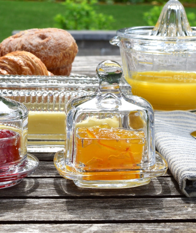 CONDISQR Cloche Condiment Dish Square