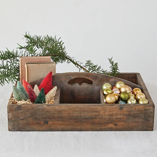 Fir Wood Tray with Handle