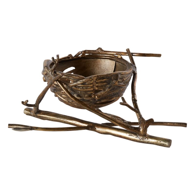73445 Casted Nest Centerpiece