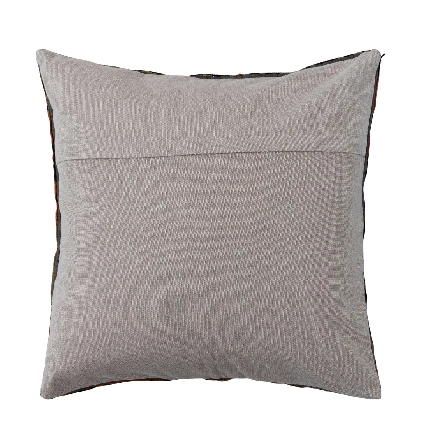 DF7616 20x20 Embroidered Pillow w/ Chambray Back Pillow