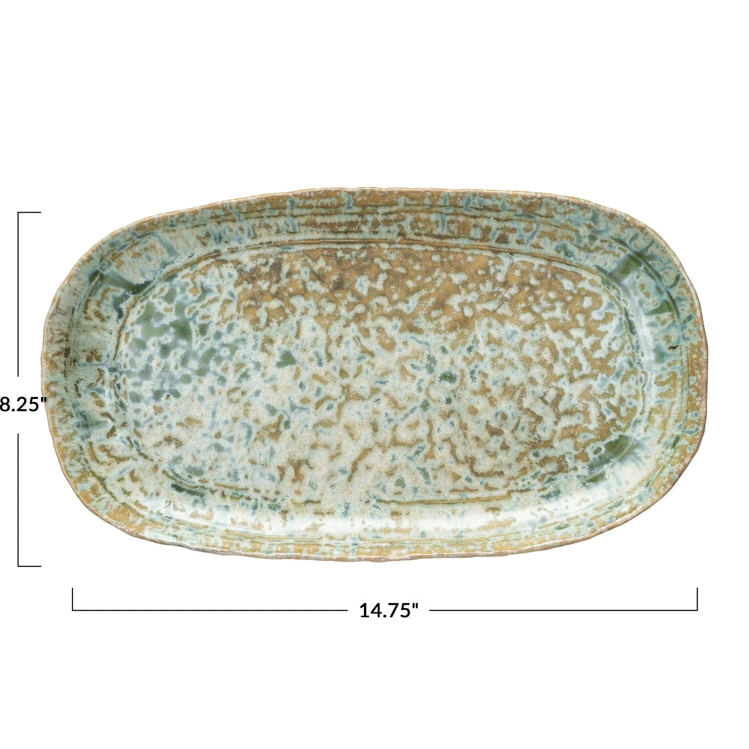 DF8626 Stoneware Platter