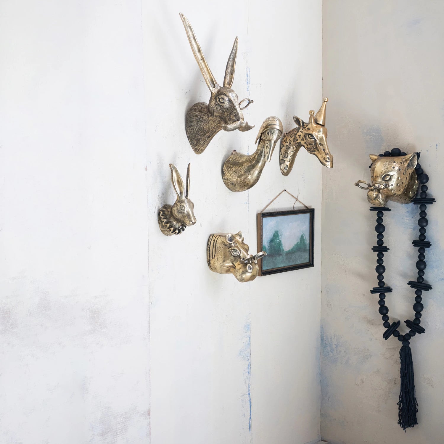 DG0266 Cast Aluminum Giraffe Head