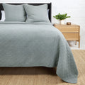 CU-4400-SG-04 Huntington King Coverlet, Sea Glass