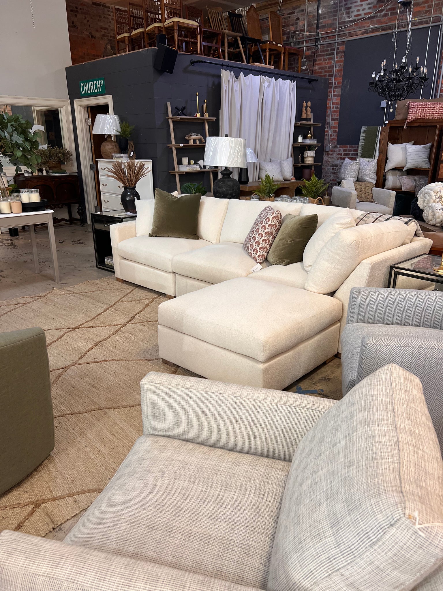 Asher sectional with harmony cushion