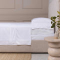 HF-8100-W-04 White Bamboo Sheet Set, King