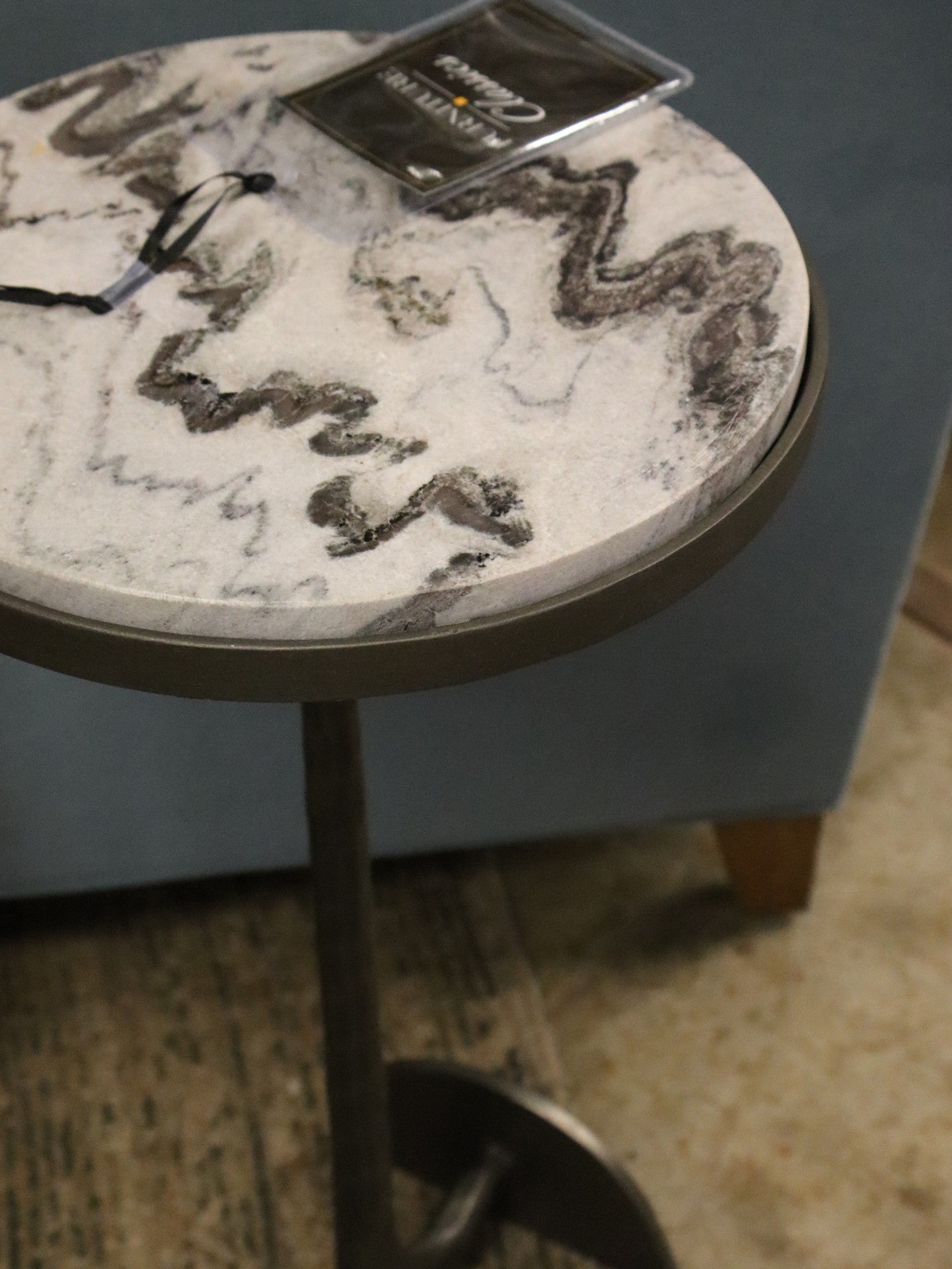OS 374 NICKEL Side Table