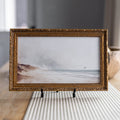 12x10-VINTAGE-SEASIDE Vintage Seaside | French Brass Gold Mould Framed Art 12 x 10