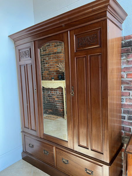 Antique Clothing Armoire