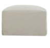 Lilah slipcovered ottoman