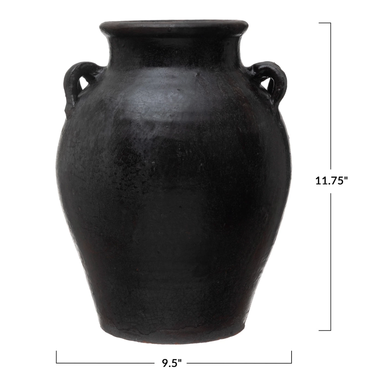 IC138 Found Decorative Clay Jar